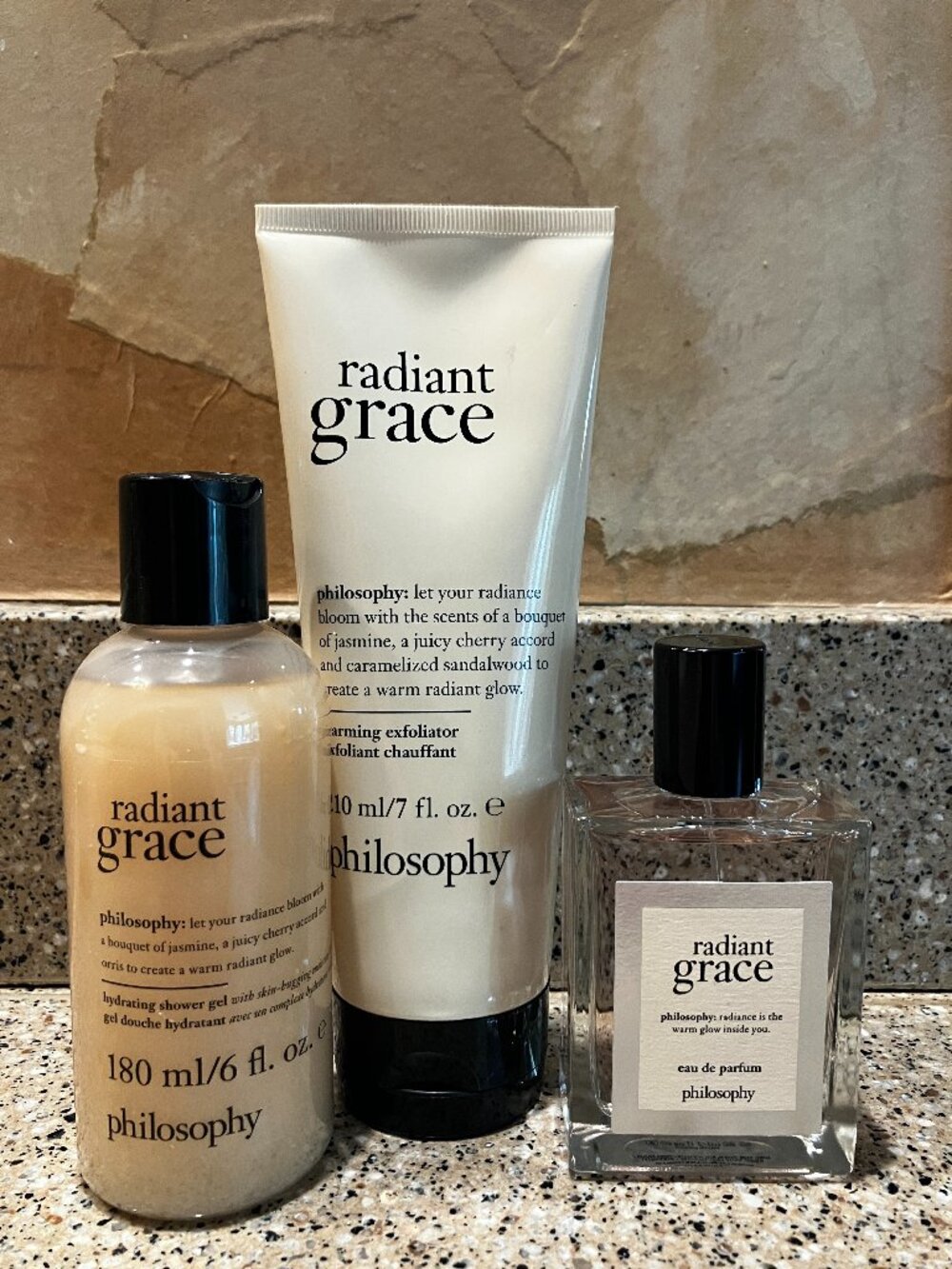 Philosophy Radiant Grace  Eau de Parfume , Body Lotion , Shower Gel! NEW